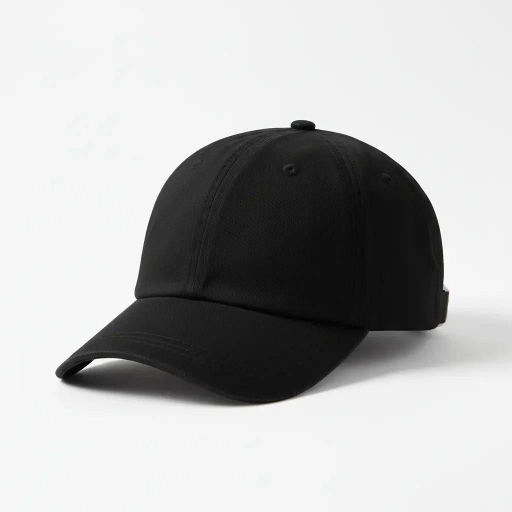 Black Baseball Cap - Nik's Store