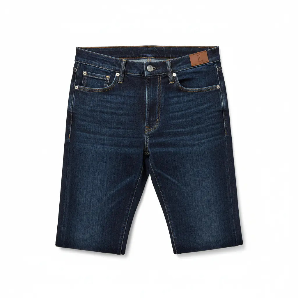 Slim Fit Dark Denim Jeans - Nik's Store